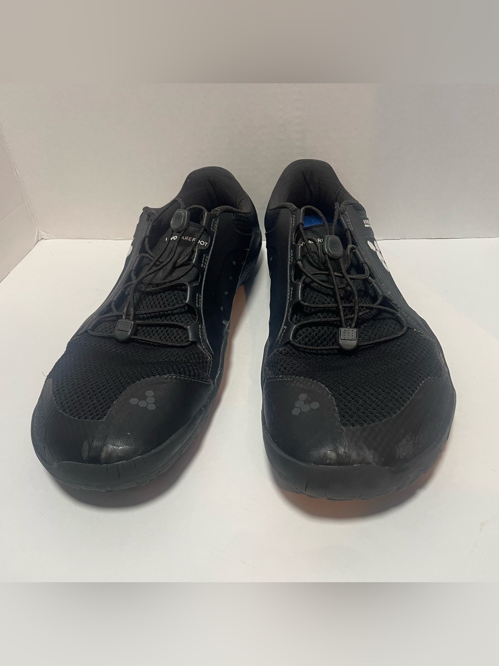 Vivo Barefoot Black Athletic Lace-Lock Minimalist Shoes